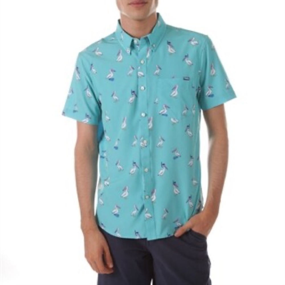 Chubbies Full Button Performance Stretch Top